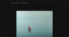 Desktop Screenshot of matthewrucker.com